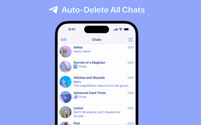 Telegram Auto Leave Channel Script